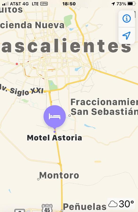 Motel Astoria Aguascalientes Kültér fotó